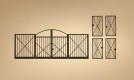 80208 Auhagen Gates made with a laser cut technology